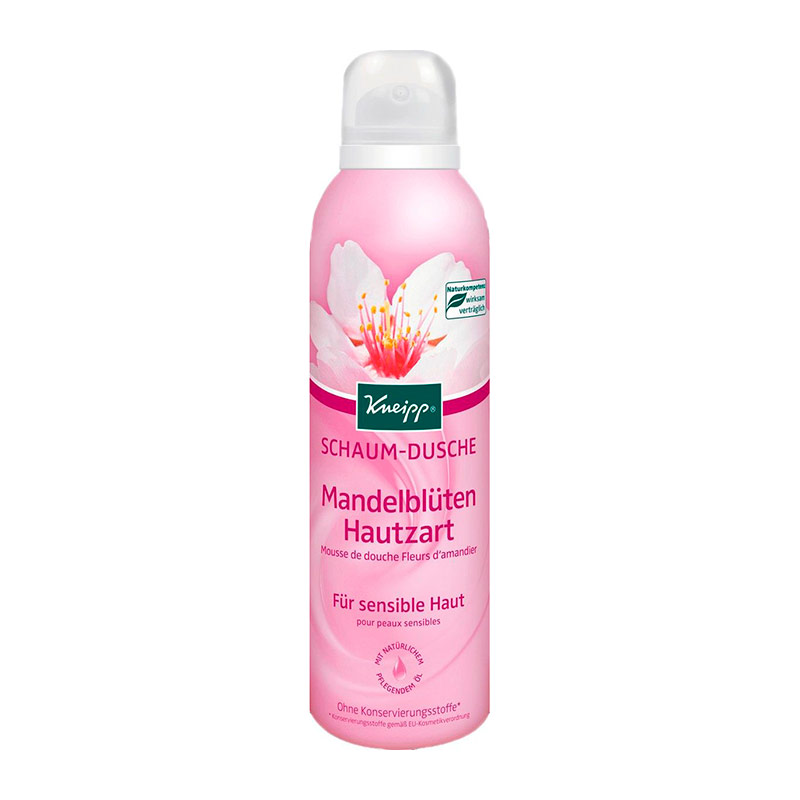 Kneipp Мусс для душа Цветы миндаля с миндалем, жожоба и ши.