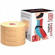 Кинезио тейп Bio Balance Tape Lymph 5см х 5м бежевый.